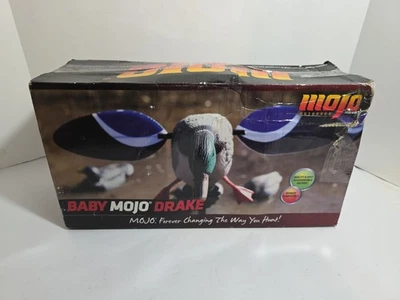 MOJO Outdoors HW4401 Baby Mallard Drake Battery Powered Motion Decoy Duck - Image 1 of 4