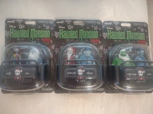 Disney Parks Full Set Of Disney Haunted Mansion Holidays Collection 3-2 Packs - Picture 1 of 8