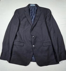 Sand Copenhagen "Angelico" Navy Virgin Wool Two-Button Sports Coat, Men's 50 - Picture 1 of 14