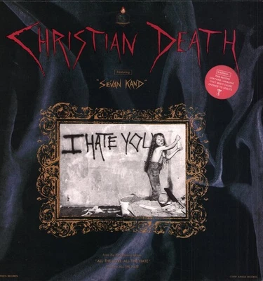 Christian Death We Fall Like Love / I Hate You 12" vinyl UK Jungle 1989 12" in - Image 1 of 2