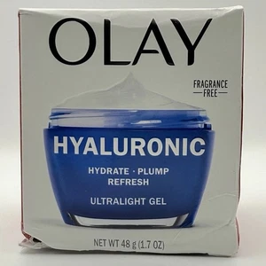Olay Regenerist Hyaluronic Ultralight Gel Hydrate, Plump, Refresh 48G Frag-Free - Picture 1 of 5
