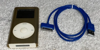 Apple iPod Mini 1st Generation Gold Model A1051 6.5G - M9437LL/ Tested w/ Music - Image 1 of 4