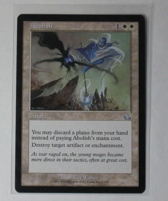 Abolish - Prophecy - MTG Magic the Gathering - Image 1 of 2
