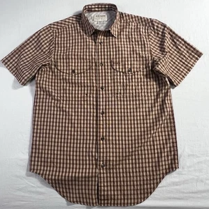 Filson Hemd Herren M kariert Kurzarm Button Down Angeln Outdoor belüftet - Bild 1 von 6
