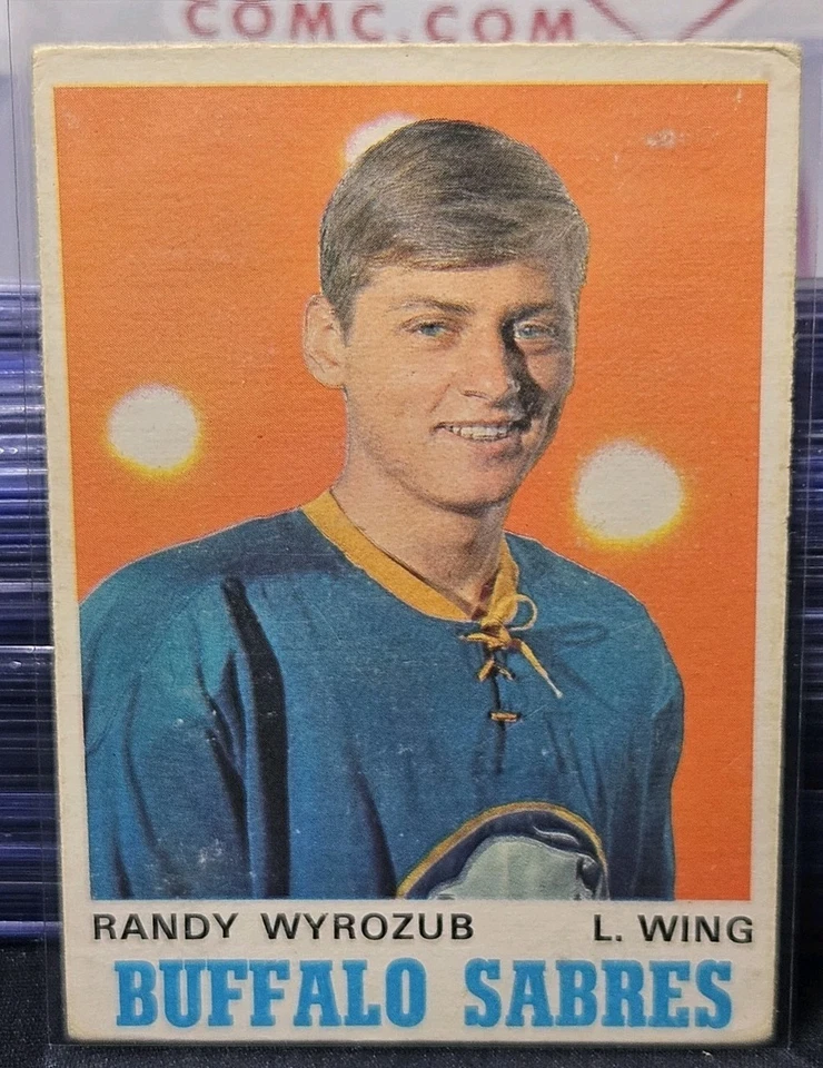 70-71 O-Pee-Chee Randy Wyrozub 🚨🚨🚨 Buffalo Sabres  - Image 1 of 2