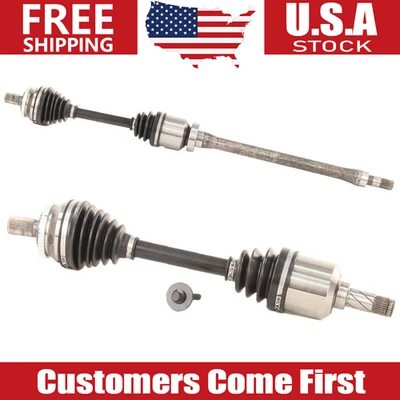 Par de ejes delanteros CV para Volvo S60 2001-2005 2001-2007 V70 2x2 transmisión manual Foto 1 de 4