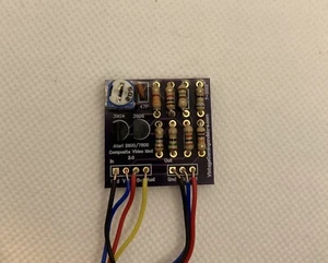 Atari 2600/7800 Composite Video Mod 2.0 - NEW and IMPROVED Upgrade Kit - DIY - Picture 1 of 4