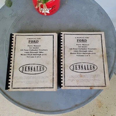 All Four Cylinder Ford Tractors  1953-1964 Parts Catalogs Volumes 1 And 2 - Image 1 of 3