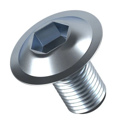 SCREWS CITY BUTTON HEAD SCREWS FLANGED BOLTS ALLEN SOCKET M3 M4 M5 M6 M8 HIGH TENSILE ZINC