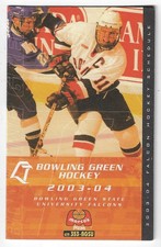 2003-04 Bowling Green Falcons College Hockey Schedule !!!