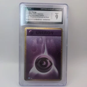 Pokemon Collezione Classica Giapponese Olo Energia Psichica CLK PSY CGC 9 Nuovi di zecca - Foto 1 di 10