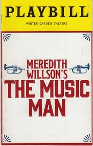 The Music Man Playbill - Winter Garden Theatre - Aufführung am 9. Februar 2022 - Bild 1 von 2