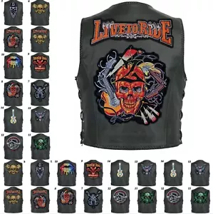Flicken zum Aufnäher Aufbügler Patch Biker Motorrad Custom Kutte Rücken Weste - Bild 1 von 69
