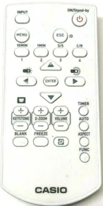 Genuine Casio YT-161 Projector IR Remote Control XJ-F210WN S400W S400UN V10X V2 - Picture 1 of 3