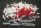1967 Battleship Board Game Replacement Pieces Ships White and Red Pegs