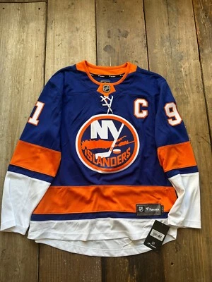 Leyenda de Long Island Islanders Fanatics 91 Tavares Foto 1 de 4