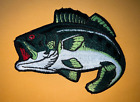 Vintage Bass Patch, Bass Fishing Patch, Sew On Bass Patch