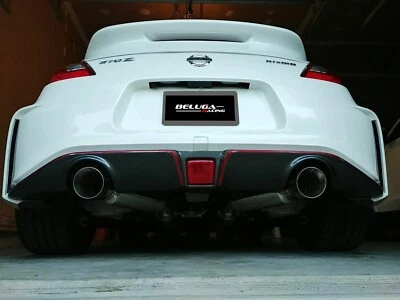 Beluga racing Stainless Light Weight Axle Back Exhaust For 370Z NISMO 2016-2020 - Image 1 of 4