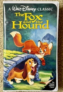 WALT DISNEY CLASSIC The Fox and the Hound (VHS 2041) Black Diamond Edition 1994 - Picture 1 of 4