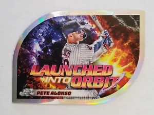 PETE ALONSO 2024 Topps Chrome Cosmic LAUNCHED INTO ORBIT #20 Mets - Bild 1 von 1