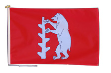 Warwickshire Flag 3'x2' (90cm x 60cm) With Rope & Toggle - ONE ONLY