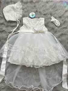 Elegant Girls Dress Baby Toddler Princess Party Birthday Wedding Dress Size 18M