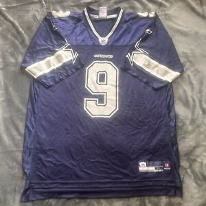 Reebok Dallas Cowboys Tony Romo Football Jersey Mens Size Large XL