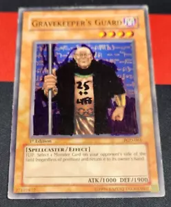 Yugioh Gravekeeper's Guard PGD-061 Common 1st Ed LP Customized Artwork - Picture 1 of 1