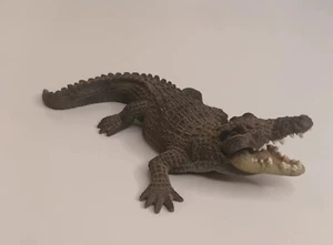 Schleich Crocodile 14305 Retired 2007 Handpainted Animal Figure Toy Germany - Picture 1 of 8