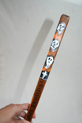 ANTQ 19th C OSBORNE CANE ГОТИЧЕСКИЙ ТРАКТОР ЧЕРЕПА OZZY OSBOURNEBONE Jr CHARLIE FAST - Изображение 1 из 4