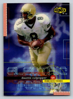 1999 UD Ionix Electric Forces #EF3 Daunte Culpepper (ref 192373) - Image 1 of 2