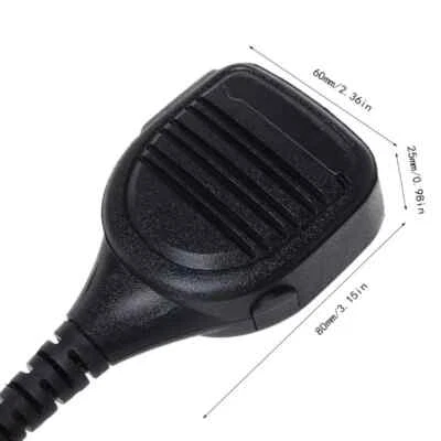 Mic Microphone for Motorola MTP850 MTH800 MTH600 MTH650 MTH850 MTS850 Speaker  - Bild 1 von 4