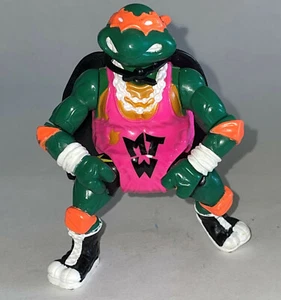 91 TMNT Shell Slammin' Mike Sewer Sports Allstar Teenage Mutant Ninja Turtles - Picture 1 of 5