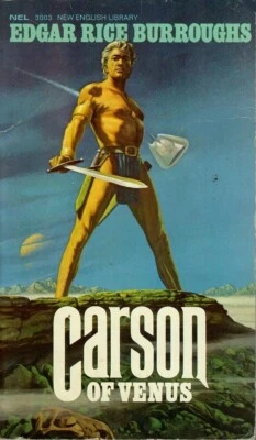 Venus #3: Carson of Venus, by Edgar Rice Burroughs - New Eng Lib PBK 1971 UK Foto 1 de 4