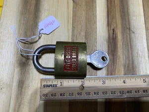 Candado cilíndrico vintage (lote #15466) - Imagen 1 de 4