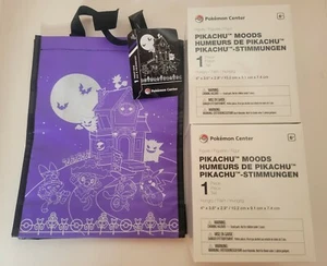 (2) PIKACHU MOODS: HUNGRY FIGURE New Pokemon Center Exclusive Limited Treat Bag - Picture 1 of 2