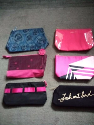 Lancome Bolsa Maquillaje Lote 6 Piezas NUEVO SIN ETIQUETAS Foto 1 de 4