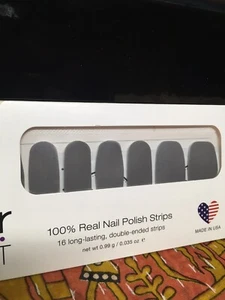 Color Street Nail Polish Strips-- RETIRED SET-- "London Fog"  RARE HTF - Picture 1 of 3