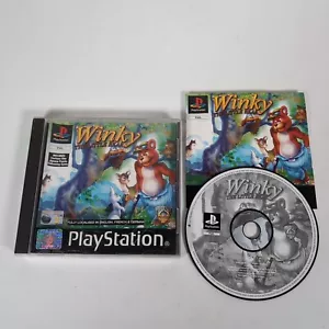 Winky the Little Bear Playstation PS1 Videojuego Manual PAL Ver Estado - Imagen 1 de 7