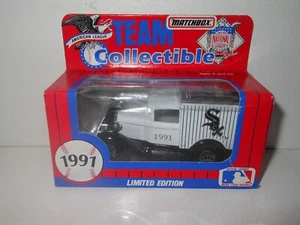1991 CHICAGO WHITE SOX MLB-91 COLLECTIBLE CAR Matchbox Limited EdItion 1:64 - Picture 1 of 2