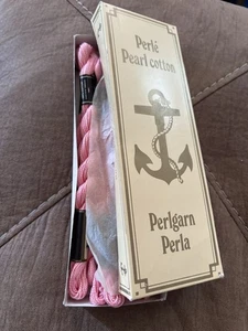 Perlgarn 5 Mez Pearl Cotton Pink (#25) Needlepoint Embroidery Floss Thread - New - Picture 1 of 6