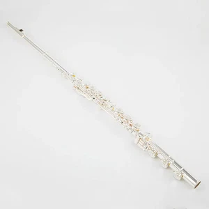 New Japan Sankyo 601 Flute Cupronickel Opening C Key 17 Hole Flute With Case - Picture 1 of 9