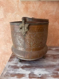 ANTICO CALDERONE /PAIOLO IN RAME - Foto 1 di 4