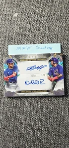 2023 Topps Inception Dual Auto Nelson Velázquez / Christopher Morel Cubs 1/1 - Picture 1 of 4
