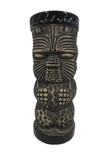 Tiki Becher, Peanut Style, schwarz und creme, Islander - Bild 1 von 19