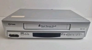Funai 31B-750 VHS Player Videorecorder silber getestet funktioniert  - Bild 1 von 7