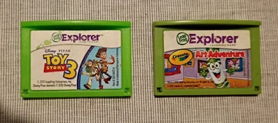 LeapFrog Explorer game Cartridge Disney Toy Story 3 Crayola Art Adventure - Image 1 of 2