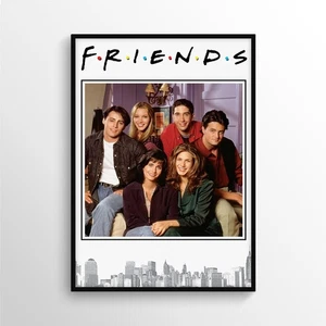 1994 FRIENDS - TV Series Poster Print A3 A4 A5 - Home Decor/Wall Art - Picture 1 of 4