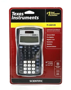 NUOVO Texas Instruments TI-30X II S calcolatrice scientifica LCD 10 cifre TI30XIIS - Foto 1 di 7