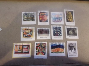 USA Used, 2013 Issue, Modern Art in America, (Set of 12, Scott #4748a-L - Picture 1 of 1